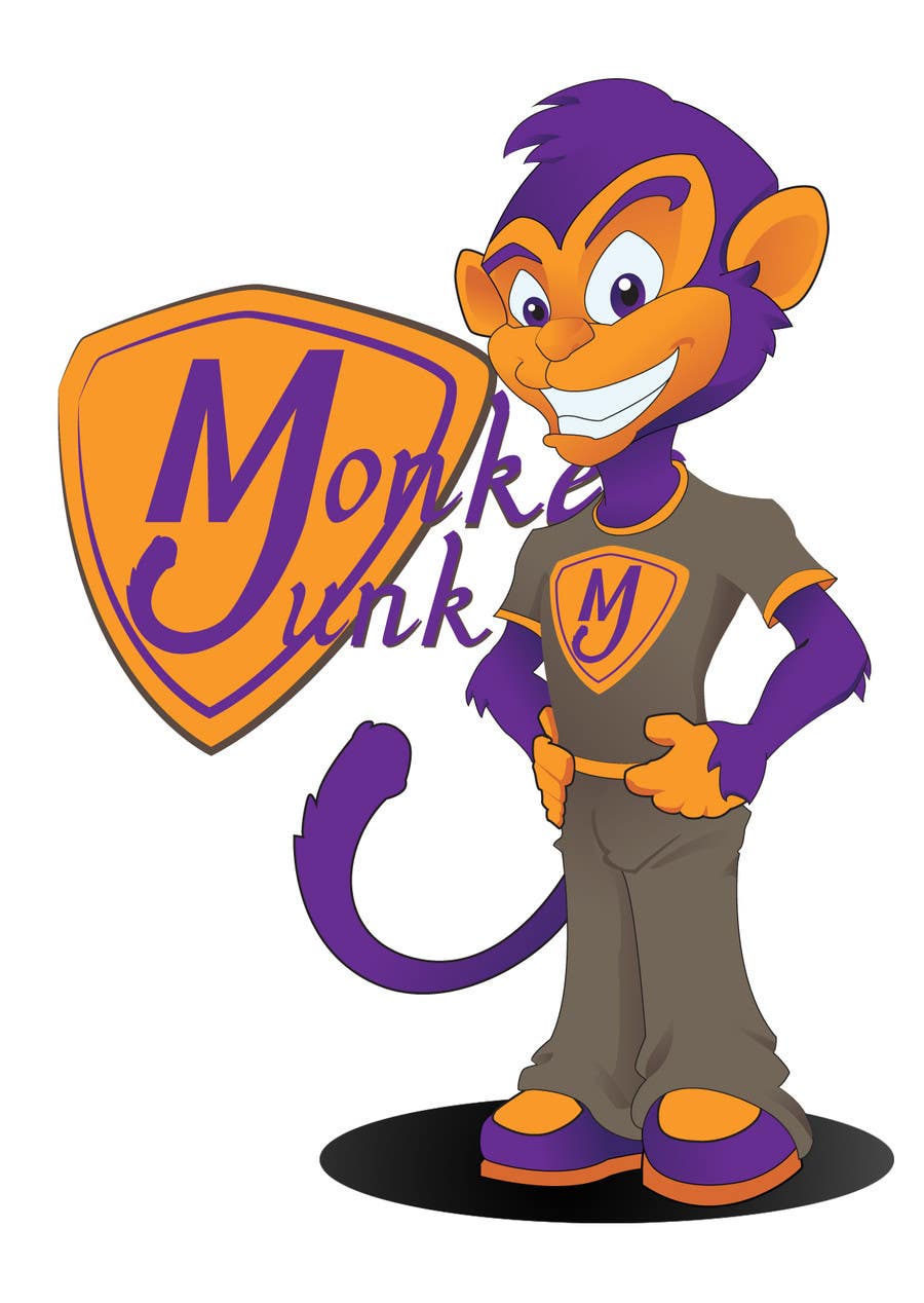 Kilpailutyö #46 kilpailussa                                                 Logo Design for Monkey Junk
                                            