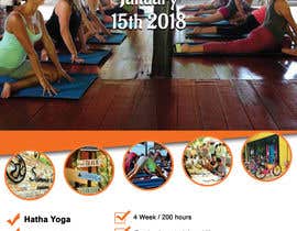 #72 for New flyer for our Yoga Teacher Training course (A3 or A4 format) by jannatunnasa