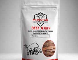#7 for Product Label: Monstar Beef Jerky af khuramsmd