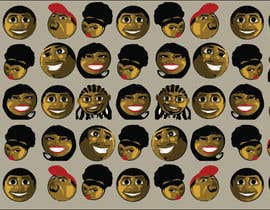#5 for Create a library of Black Emojis/Emoticons by rajupasunurip