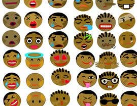 #13 for Create a library of Black Emojis/Emoticons by diptidipti10