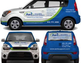 #26 for Create a Mockup Vehicle Wrap Design by TheFaisal