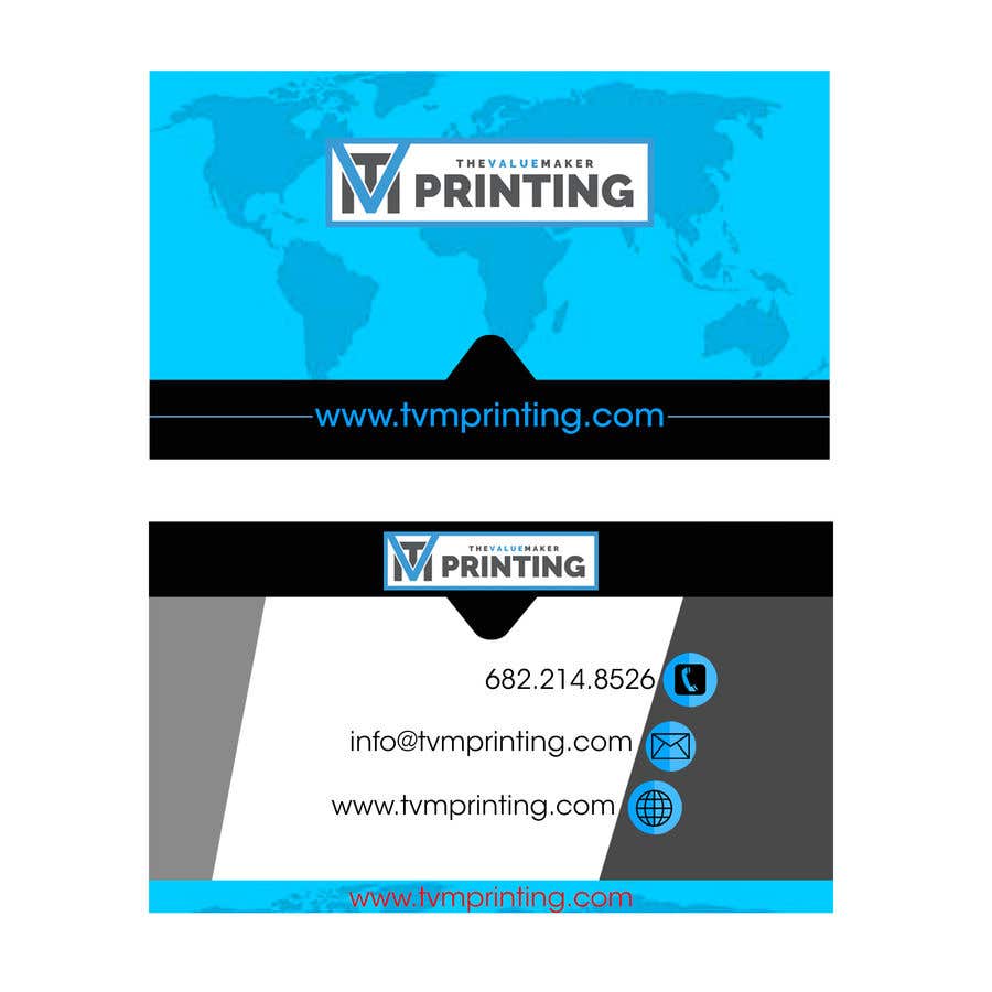 Inscrição nº 224 do Concurso para                                                 Design Some Double Sided Business Cards for a Printing Company
                                            
