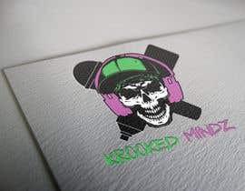Číslo 28 pro uživatele Krooked Mindz Logo - Music Label Design od uživatele Iwillnotdance
