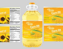 #8 สำหรับ Label design for Sunflower + Corn oil bottles โดย Xclusive61