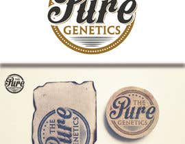 #128 for The Pure Genetics needs a Logo by ratulrajbd