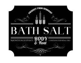 #16 for Label design for bath salts by karimdarban