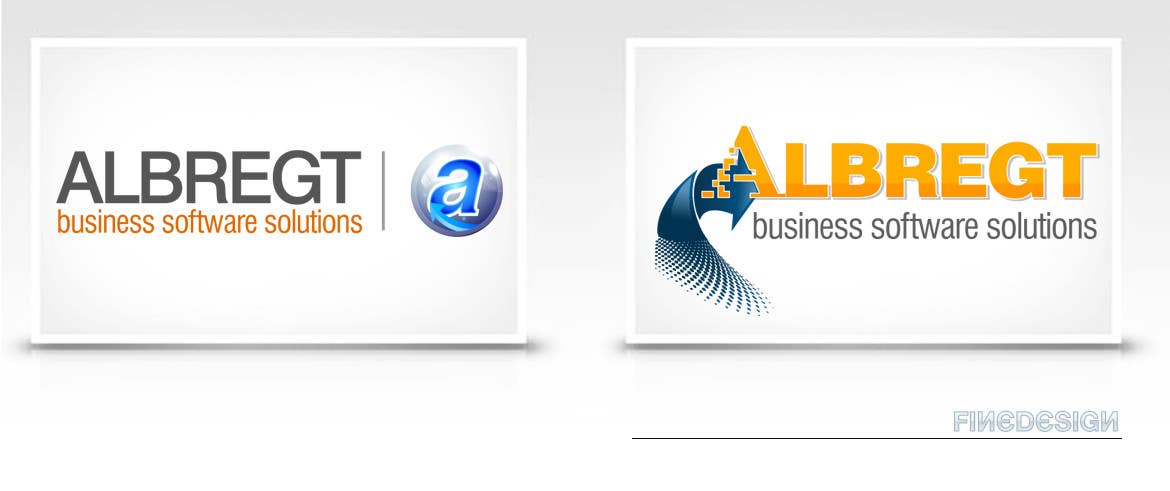 Participación en el concurso Nro.164 para                                                 Logo Design for Albregt Business Software Solutions
                                            