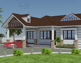 #24 for 3D Elevation Design for a small house plan by ShahMax