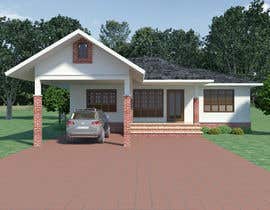 #28 for 3D Elevation Design for a small house plan by sai23freelancer