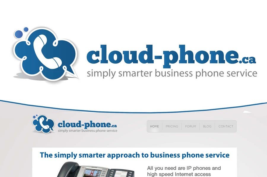 Participación en el concurso Nro.581 para                                                 Logo Design for Cloud-Phone Inc.
                                            