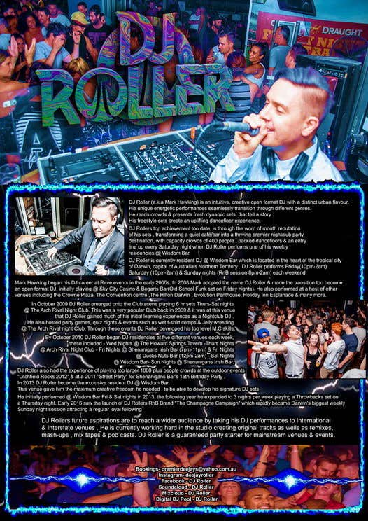 Contest Entry #14 for                                                 Design a DJ Biography Page.
                                            