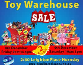 #125 for Design a web banner advertisement to advertise a warehouse sale. I need finished artwork as per specification by close of business  today November 30th. by sakilahmed733