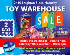 #122 for Design a web banner advertisement to advertise a warehouse sale. I need finished artwork as per specification by close of business  today November 30th. av savitamane212