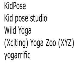 #3 Name for kids yoga business részére aryan21182118 által