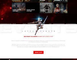 #18 para Design a Fantasy Game Website (PSD) - Homepage Only de saidesigner87