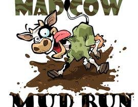 #109 untuk Logo Design for Mad Cow Mud Run oleh artinearth