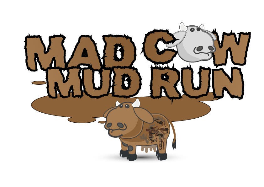 Bài tham dự cuộc thi #43 cho                                                 Logo Design for Mad Cow Mud Run
                                            