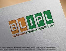 Nro 36 kilpailuun Logo of BLIPL.  Bohemian lifestyle India Pvt Ltd käyttäjältä Creativenuts