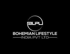 Nro 17 kilpailuun Logo of BLIPL.  Bohemian lifestyle India Pvt Ltd käyttäjältä harabara124232