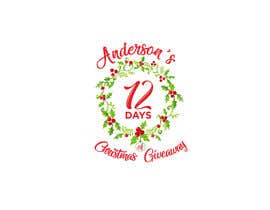 #28 cho Design a Logo for &quot;Anderson&#039;s 12 Days of Christmas Giveaway&quot; bởi cristinacholeva