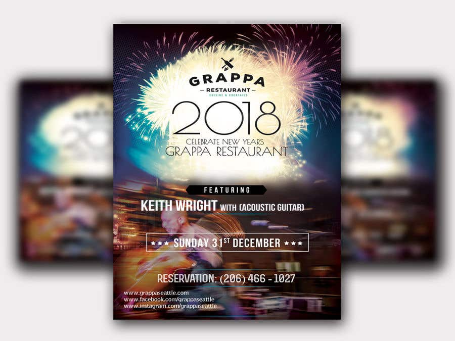 Contest Entry #109 for                                                 Design a Flyer for new years eve
                                            