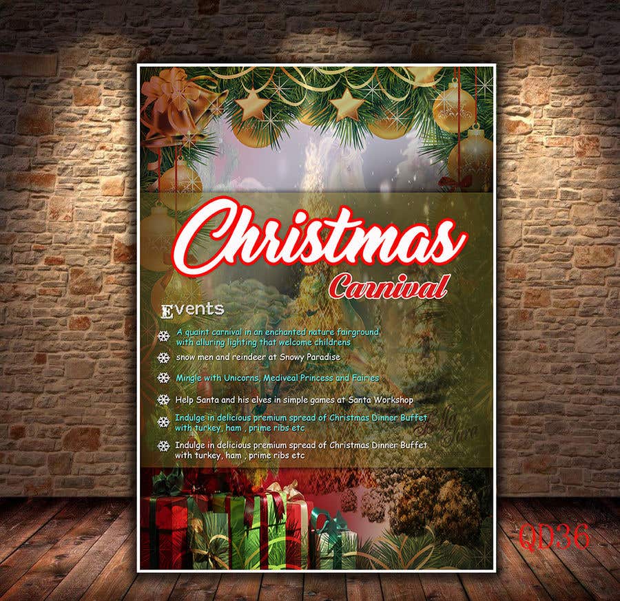Participación en el concurso Nro.84 para                                                 Design Christmas Carnival Marketing Material
                                            
