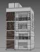 3D Design soutěžní návrh č. 15 do soutěže Townhouse on the riverbank