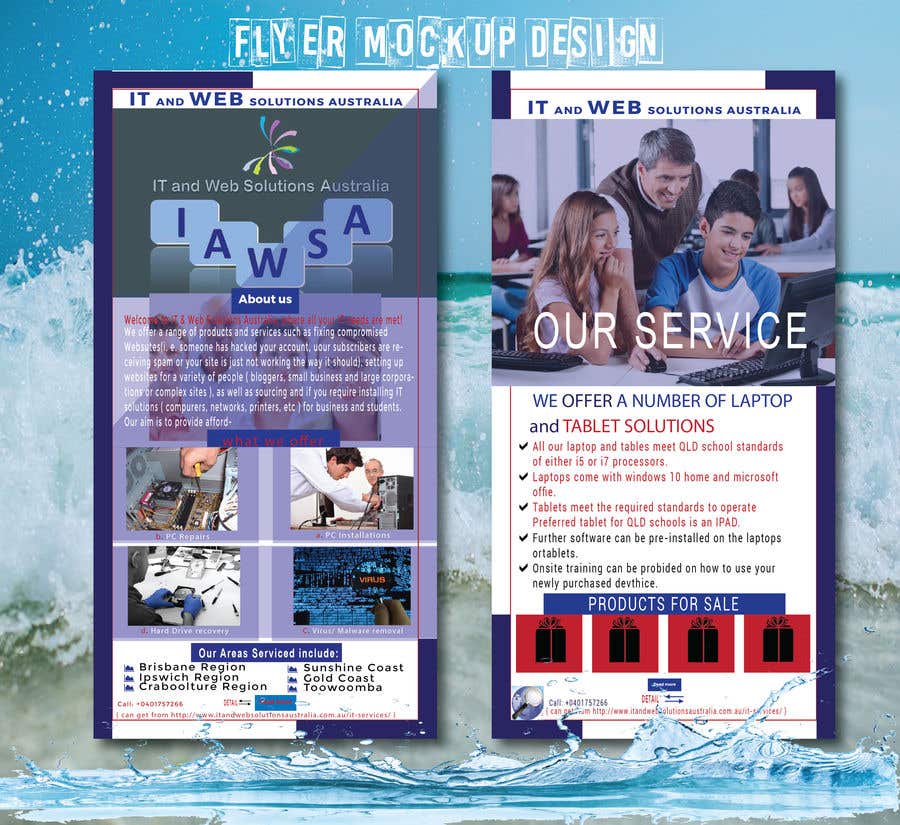 Contest Entry #16 for                                                 I need a DL flyer (double sided) designed for my business
                                            