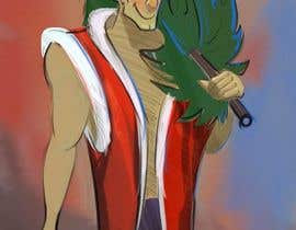 Nambari 5 ya Cute Original Character Christmas Illustration na allexsolomon