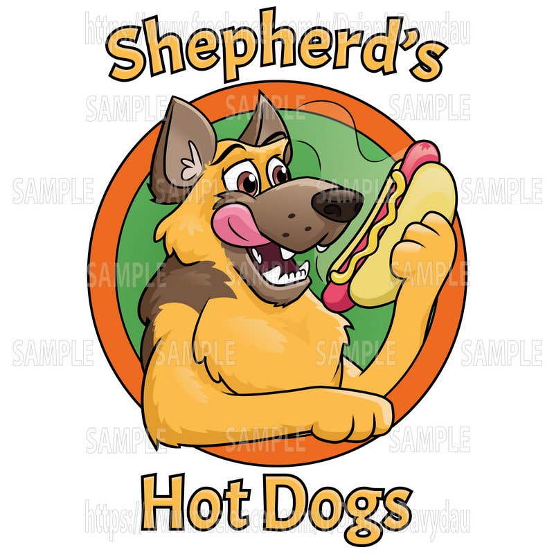 Kandidatura #133për                                                 Design a logo for my hot dog business
                                            