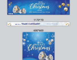 #8 for Christmas Day Themed Banner set for our website by ankurrpipaliya