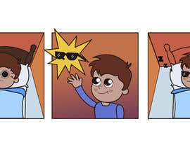 #4 สำหรับ Cartoon design for kids sleeping-glasses โดย LeimarBolivar
