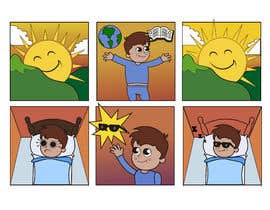 #5 per Cartoon design for kids sleeping-glasses da LeimarBolivar