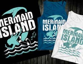 #172 dla Mermaid T-shirt needed-  Typography text with Mermaid image przez erwinubaldo87