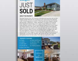 #25 dla design a real estate &quot;just sold flyer&quot; 11x6 double sided przez ahmedxerez