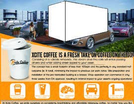 #46 for 1pg Flyer for Drive Thru Coffee Shop Business Pitch by spdmf