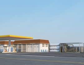 #9 za 3D design of a LCNG station for Energy Company od mediaproductiona