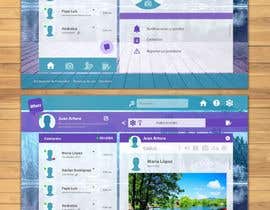 #5 for Diseño de aplicación web (Boceto) de chat parecido a Windows Live Messenger by PabloSabala