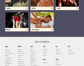 #46 for Design a Website home page for a dating / escorts website by pixelwebplanet