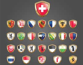 #7 for Modern Swiss flags / Canton sign by parulgupta549