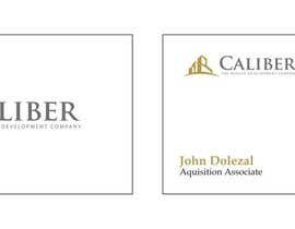 #2 untuk Business Card Design for Caliber - The Wealth Development Company oleh carlosoliveiras