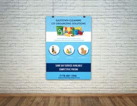 #9 untuk Gastown cleaning co. &amp; Organizing solutions 


Poster and 4x6 card oleh vinuprr