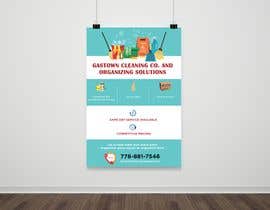 #7 untuk Gastown cleaning co. &amp; Organizing solutions 


Poster and 4x6 card oleh iamravishkumar