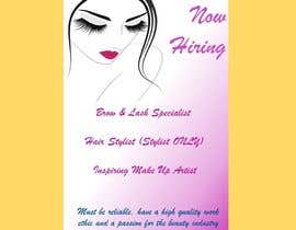 #5 for I own a high end makeup &amp; beauty shop and am currently seeking staff! I would need somebody to create a girly, feminine makeup/beauty related graphic with text of what I am seeking that I can use to post on Facebook &amp; Instagram for staff advertisement. by emilybeech