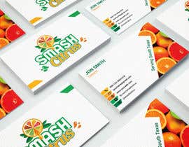 #130 for Design our business cards - citrus drinks business by TahminaB