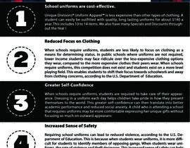 #7 for Design an Informational Flyer for School Uniforms 8.5&quot;x11&quot; af rekatmedia