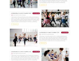 #5 pёr Home page concept design for a Latin-dance website nga sudpixel