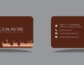 Hasainalfaruk tarafından I need a business card Design for Chocolate Cafe için no 346
