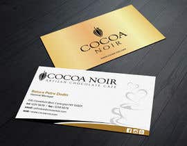 #350 za I need a business card Design for Chocolate Cafe od sabbir2018